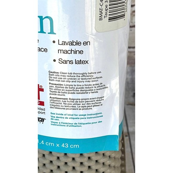 Con-Tact Brand Latex-Free Shower Bath Mat Suction Cups Grips - Picture 5 of 7